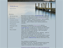 Tablet Screenshot of anubis-services.com